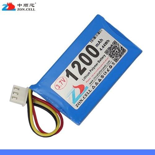 In 1200mAh 503050 3.7V with NTC lithium ion battery 063048 fixed wireless player Rechargeable Li-ion Cell