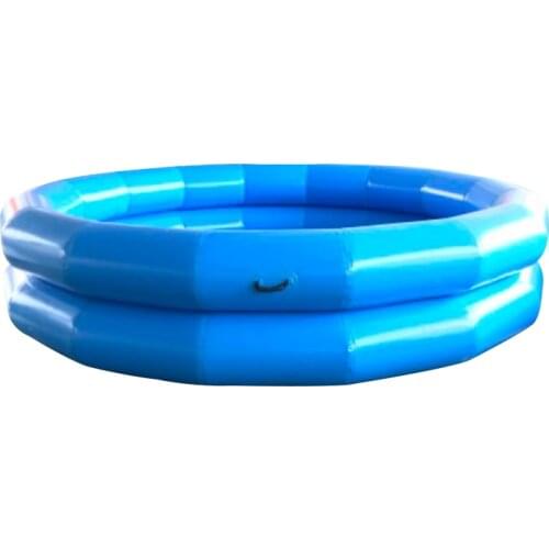 High Quality PVC 3.8m Giant Outdoor Inflatable Double Swimming Pool Summer Water Park Equipment Kids Play Ocean Ball Pit