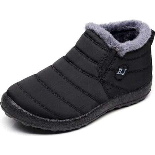 Winter Warm Cotton Shoes Soft Waterproof Cotton Shoes Handmade Snow Boots Ankle Boots for Women Winter Boots Snow Boots 35-43