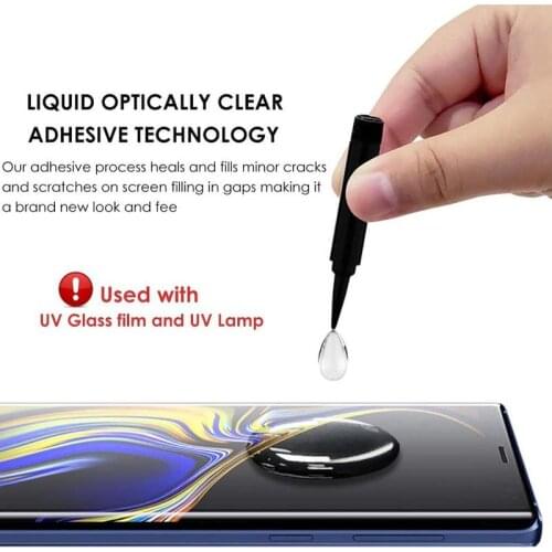 1Pcs UV Tempered Glass Glue For Samsung For LG For IPhone For All Mobile Phone Screen Protect Glue Edge Full Cover Glass Glue