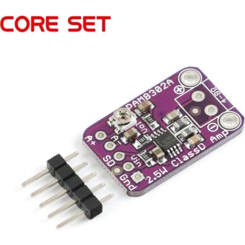 PAM8302 2.5W Single Channel Audio Amplifier Module Mono Class D Amp PAM8302A Audio Amplifier Power Module