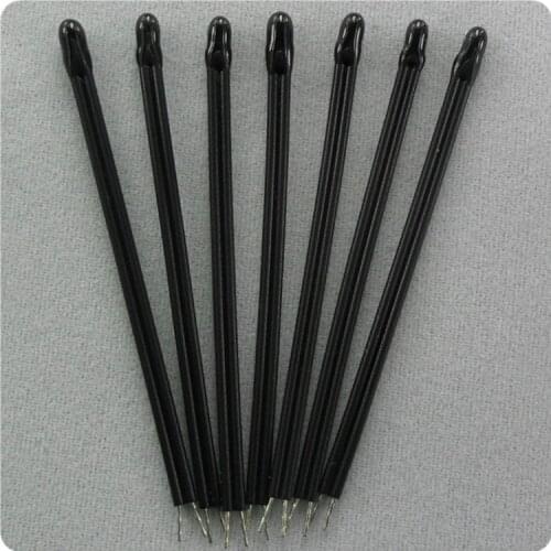 100pcs/lot 28# 7.5cm 3435 epoxy type 10k 5% ntc temperature sensor B3435 10k 5% thermistor ntc Sensor