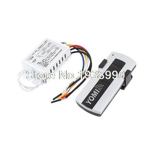 12V 7 Cables Ceiling Lamp Three Channel Wireless RC Control Light Switch