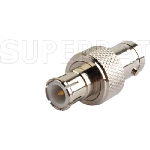 Superbat BNC Adapter BNC Plug to BNC Jack Quick Push-on Adapter RF Coaxial Connector