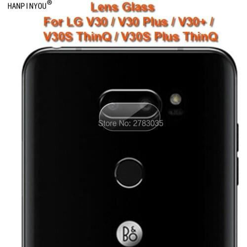 For LG V30 V 30 V30 V30s ThinQ Plus 6.0" Clear Ultra Slim Back Camera Lens Protector Rear Camera Lens Cover Tempered Glass Film