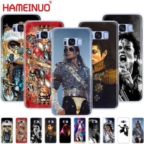 HAMEINUO Michael Jackson dancing king Design cell phone case cover for Samsung Galaxy S9 S7 edge PLUS S8 S6 S5 S4 S3 MINI