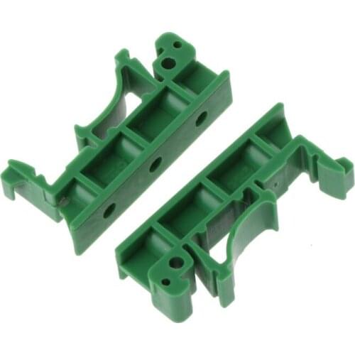 PCB DIN Rail Mounting Adapter Circuit Board Mounting Bracket Holder Carrier Clip