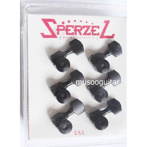 NEW Sperzel 6 in line Black Tuners