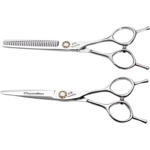 6 Inches Screws Cutting Barber Shears Salon Hairdressing Professional Hand hair scissors