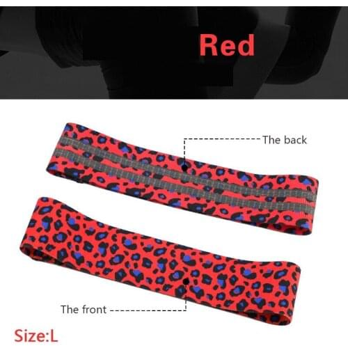 Leopard Print Non Slip Resistance Circle Hip Circle Band Hip Band