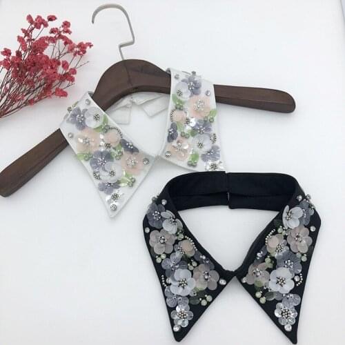 Detachable Shirt Collar Fake Collar Ladies Fake Collars Trend Generous Dlassic All-match Fake Collar Lace Манишка Воротник