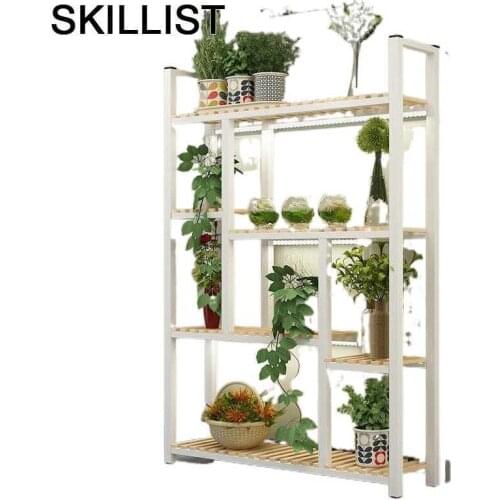 Estanteria Jardin Estante Para Plantas Garden Shelves For Ladder Dekoration Balcony Flower Rack Stojak Na Kwiaty Plant Shelf
