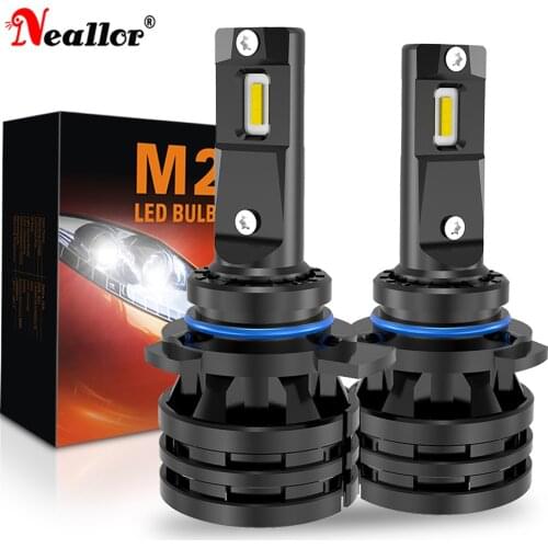 2x 9012 HIR2 9005 HB3 9006 HB4 Led Lights Car Headlight Bulbs Lamp for Land Rover Discovery Ford Focus 2017 Fiat 500 MK3 MK35