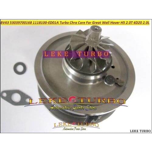 Turbo Cartridge Turbine Chra Core BV43 1118100ED01A 53039700168 5303-988-0168 53039880168 For Great Wall Hover H5 2.0T 4D20 2.0L