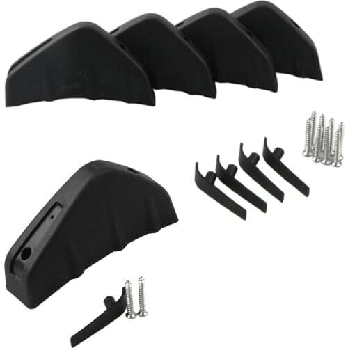 Universal Car Rear Spoiler Small Surrounded Bumper Chassis Car-Styling Mini Diversion Rear Spoiler Lip For Truck Car SUV