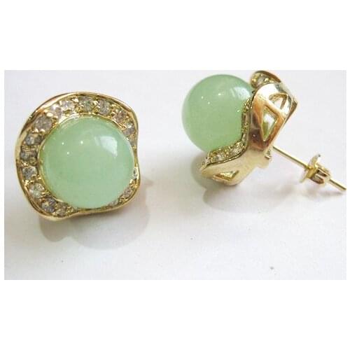 Pendientes long sterling jewelry earring Purple Pink Green Orange GEM Tigereye 925 Stud Earrings for women jewelry