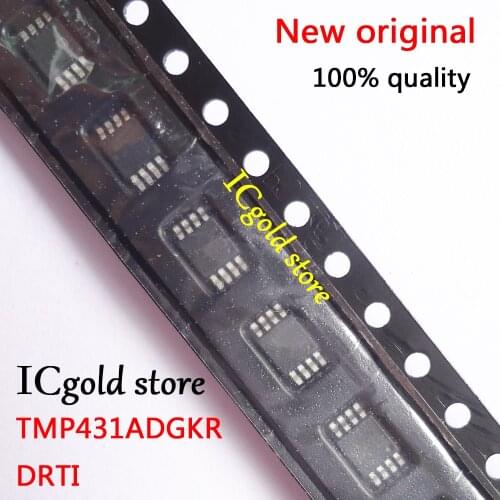10pcs TMP431ADGKR TMP431A TMP431 DRTI MSOP-8