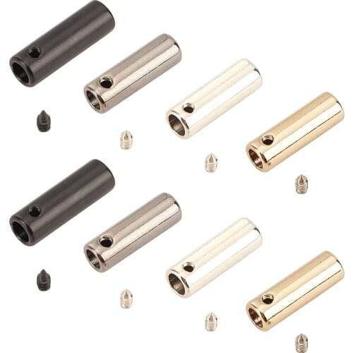 4 Pcs Shoelace Tips Metal Aglets Shoelace Tips Screws Aglets Sneakers Hoodies