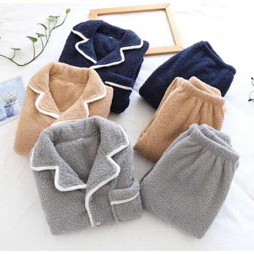 ASPYG Men's Warm Pajamas