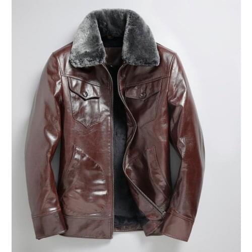 Free shipping,2019 Winter Sheep fur coat,100% wool Shearling,thick warm leather jacket,mens sheepskin coat.casual jackets