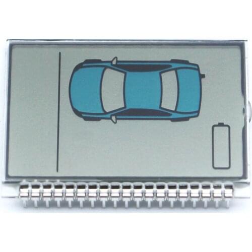 Free shipping Russia version ZX-1060 Lcd display for Sheriff ZX1060 lcd two way car remote controller