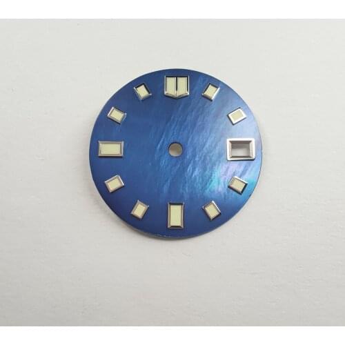 Watch Parts 28.5mm Sterile Dial Luminous Watch Dial Luminous Suitable For NH35A NH36 movement 05