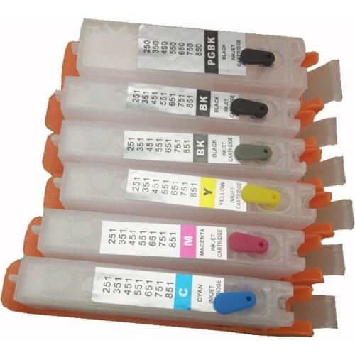 Vilaxh PGI-970 CLI-971 Empty Refillable Ink Cartridge For Canon PGI 970 PGI970 CLI971 PIXMA MG7790 MG5790 MG5795 TS5090 TS8090