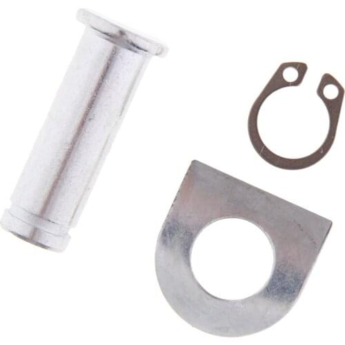 Chrome Pivot Pin & Clip Kit Hand Lever Pivot Pin and Lock Clip for Harley Sportster Motorcycle Motorbike