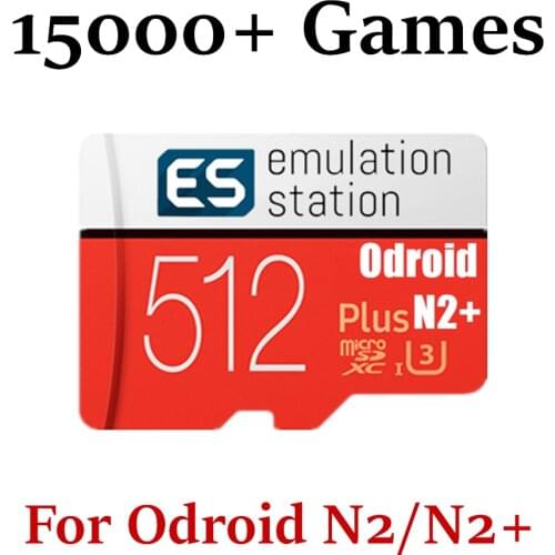 Odroid N2 512GB Micro SD card! For your Odroid N2 N2+, Video Previws Ora RetroArena v.3.1.13 Emulation Station ES 14,000+ Games