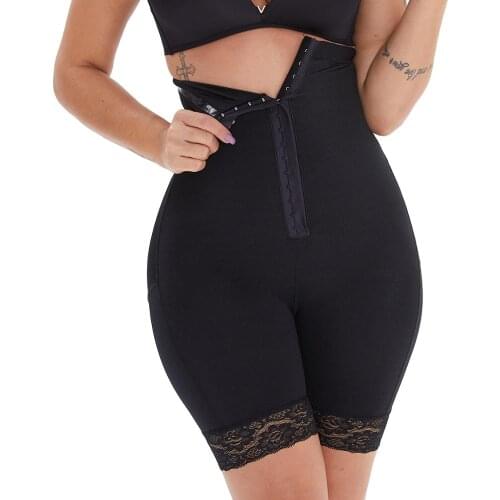 Women High Waist Shapewear Tummy Control Body Shaper Panties Elastic Waist Trainer Butt Lifter Thigh Slim Corset Shaping Shorts