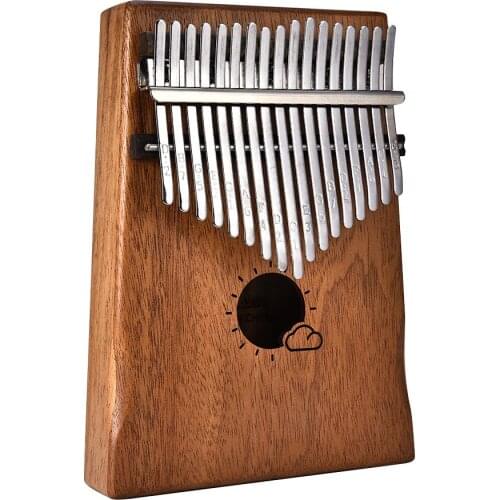 Muspor 17 Key Kalimba Thumb Piano Kids Adults Music Finger Percussion Keyboard(Sun Cloud)
