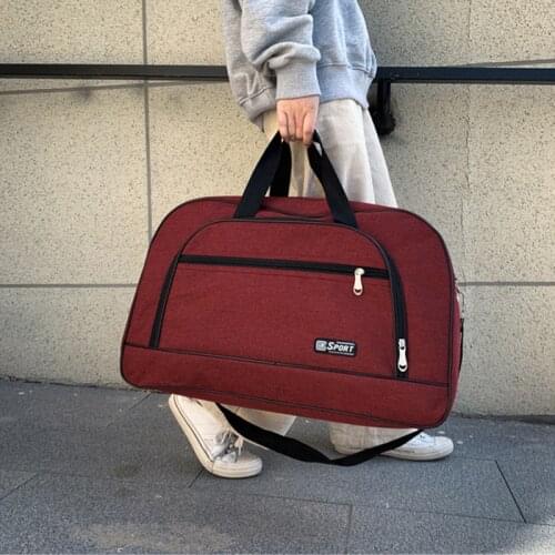 2020 New Men Large Capacity Outdoor Travel Duffle Bag Male High Quality Oxford Gym Sports Handbag Luggage Storage Bags XA349F