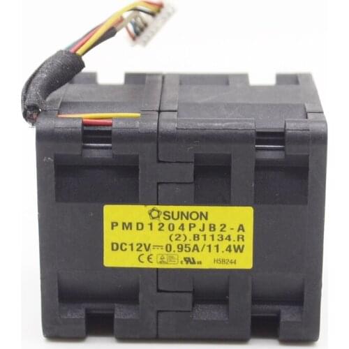 New PMD1204PJB2-A 4CM 40mm server dedicated cooling fan 12V 0.95A / 11.4W 40 * 40 * 48mm