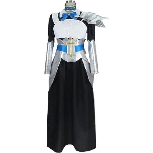 Anime Overlord yuri Cosplay Costumes with hair accessory