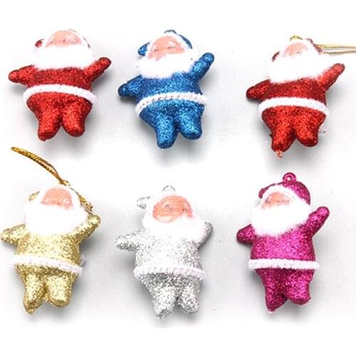 Christmas Ornaments Party Decorations Ornaments Decorations Santa Claus Ornaments New Year Decor Christmas doll pendant