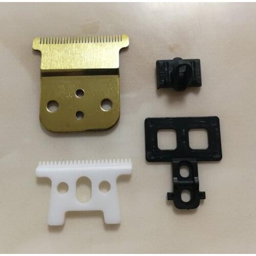 Replacement steel and ceramic blade for andis D7 D8 SlimLine Pro Li Hair Clipper Trimmer