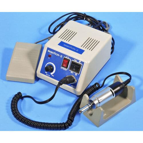 Dental Lab Marathon Micromotor Drill Polisher Polishing N3 + Electric Motor