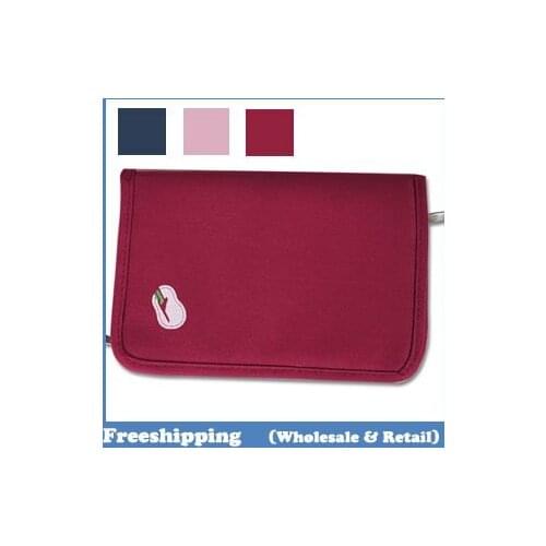 Storage bag Capacity travel hand bag multi-purpose receive passport bag 18*12.5*2cm free shipping