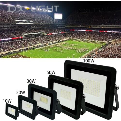 220V 230V 240V LED Engineering light 10W 20W 30W 50W 100W Work lights Street Lamp Reflector IP68 Waterproof Garden Square Light