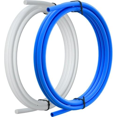 White Blue 1M PTFE Tube PiPe 3D Printers Parts for 1.75mm 3mm Filament J-head Hotend Bowden Extruder V5 V6 ID 2mm 3mm 4mm