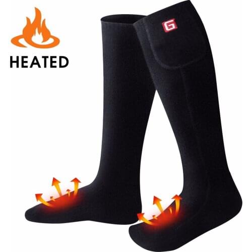 Outdoor skiing Battery Heated Socks Electric Snowboard Warm socks Feet Warmer Heater Ice Fishing Sport Socks New