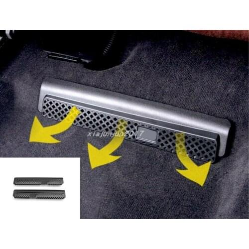 ABS Interior Seat under the outlet dust cover Trim For Audi A4 B9 2017-2019 Car modification Auto parts