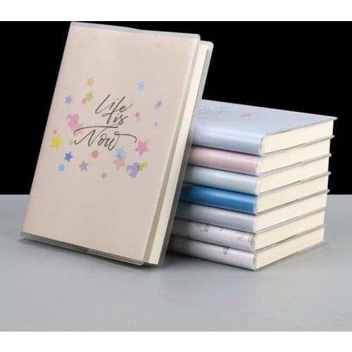 64K waterproof plastic cover notebook cute notebook a6 thickened portable small notebook notepad portable pocket notebook