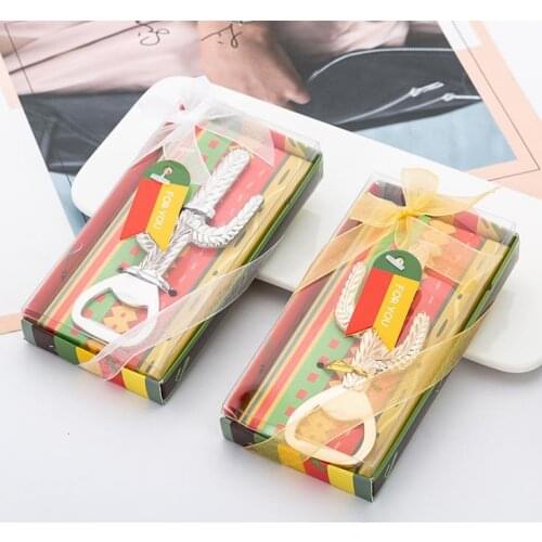 100PCS Wedding gifts for guests Cactus bottle opener baby shower baptism gift wedding favor souvenir SN169
