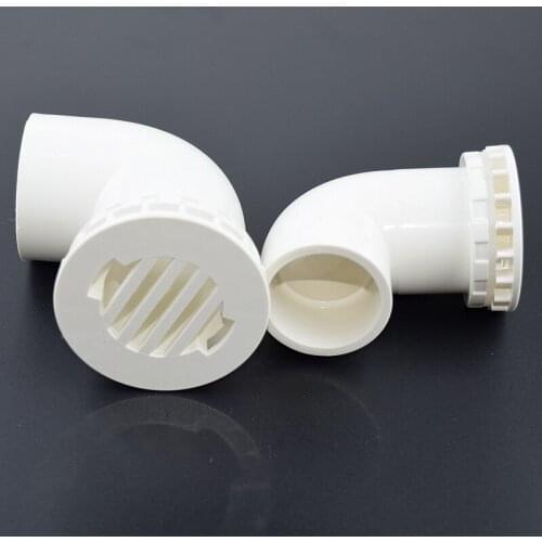 2-10Pcs 20/25/32/40/50mm PVC Pipe 90° Equal Elbow Connectors Garden Irrigation Fish Tank Aquarium Drain Inlet Outlet Joints