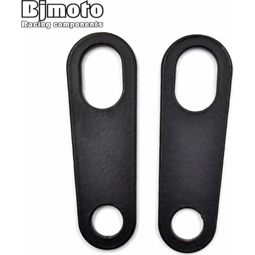 2Pcs Motorcycle Indicator Turn Signal Light Lamp Holder Shock Brackets 10MM For Yamaha Honda M10 Turn signal light