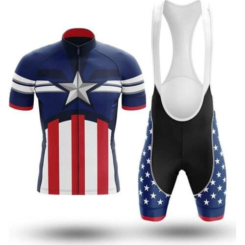 2021 Complete Summer Cycling Uniforms Man MTB Outfit Short Bike Jersey Set Mallots Ciclismo Hombre Cycling Clothing Bicycle Suit