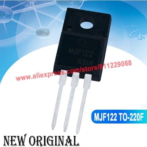 5 Pieces) MJF122 TO-220F 100V 5A / 2SK3569 K3569 600V 10A / AOTF5N50 TF5N50 5A 500V / IRFI640G 200V 9.8A TO-220F