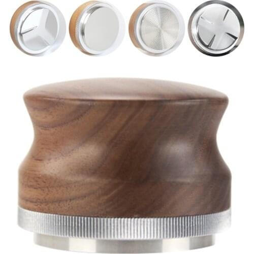 51/53/58/58.35mm Coffee Distributor Coffee Powder Hammer Customized High Quality Espresso Coffee Accessories Food Grade