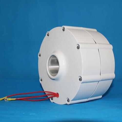 600W 12V 24V 48V Low Speed 3 Phase Gearless Permanent Magnet Generator AC Alternators Use For Wind Turbine Water Turbine